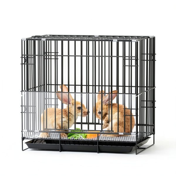 YUXin Rabbit Splash Guard Clear PVC Cage Liner Pet Supplies-6