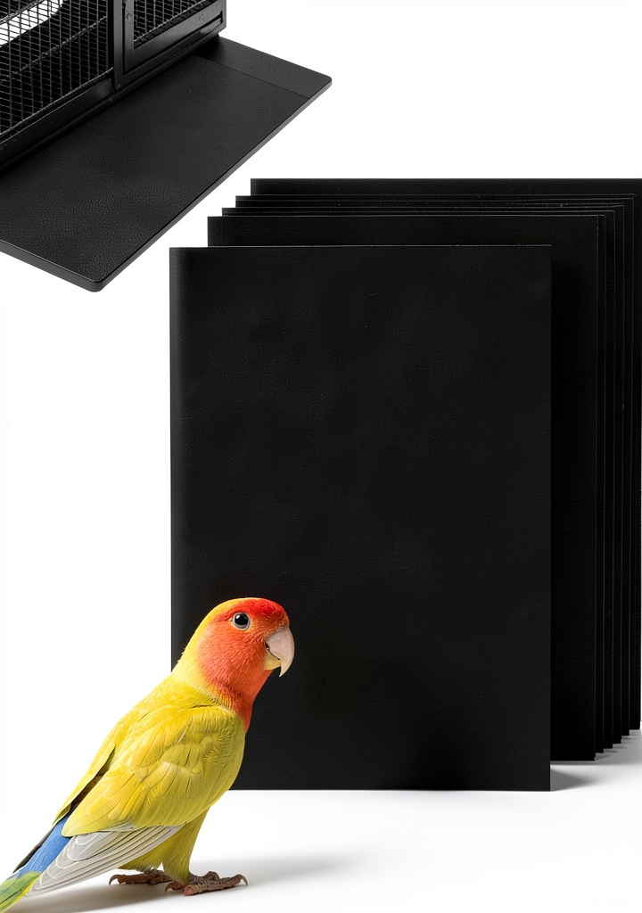 OMISTAR bird cage liners package showing multiple liners