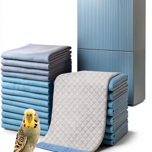 Niwaes Bird Cage Liners Non-Woven Fabric Super Absorbent-0
