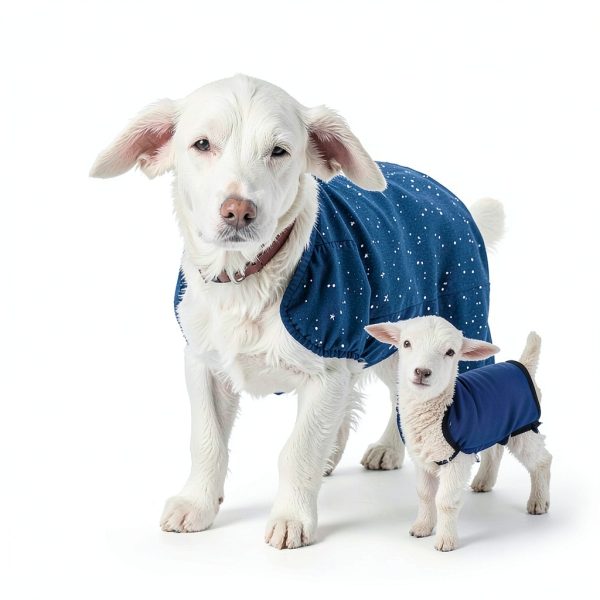 NIUGRECF Lamb Blanket Waterproof Cold Proof Belly Protection-4