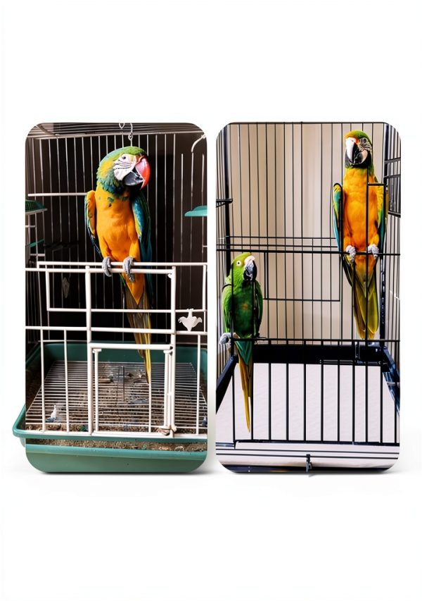 Niwaes Bird Cage Liners Non-Woven Fabric Super Absorbent-3