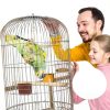 Toyvian Birdcage Liners Messfree Design Claw Circulation-7