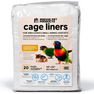 Prevue Bird Cage Liners Disposable Quilted Odor Control-0