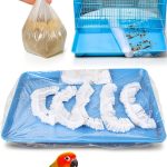 Niwaes Disposable Bird Cage Liners Plastic Leak-Proof Design-0