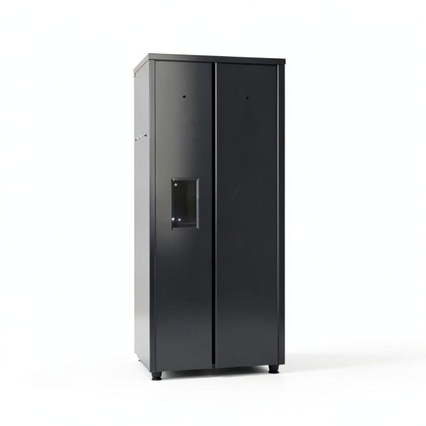 SUXXAN Metal Storage Locker Lockable Black Tool Cabinet-5