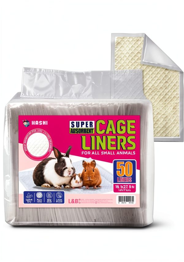 HASHI Bird Cage Liners 5 Layer Protection White-8