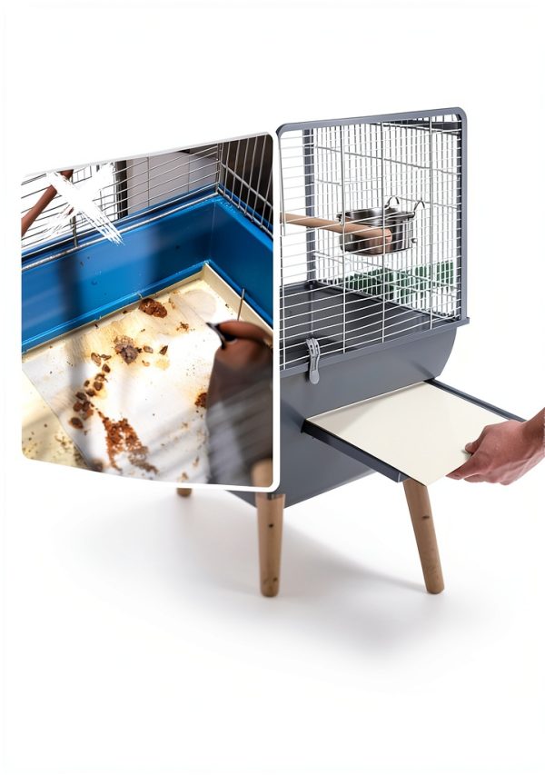 ZYF Cage Liner Bird Cage Mat Non-Woven Fabric 70 Sheets-4