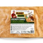 Cranky Frank Hemp Cage Liners Absorbent Odor Control Pet-0