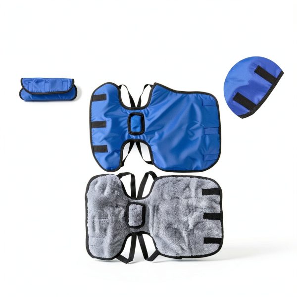 NIUGRECF Lamb Blanket Waterproof Cold Proof Belly Protection-3