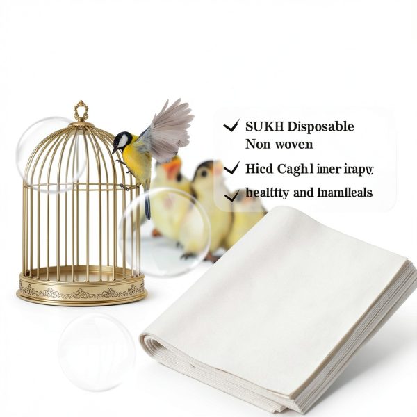 ZYF Cage Liner Bird Cage Mat Non-Woven Fabric 70 Sheets-3