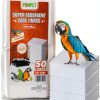 Pompet Bird Cage Liners White Super Absorbent Easy Clean-0