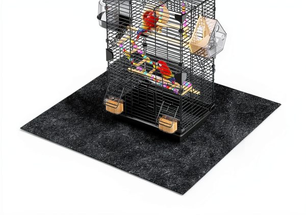 Wibeelee Bird Cage Liner Premium Wool Felt Non Slip Mat-1