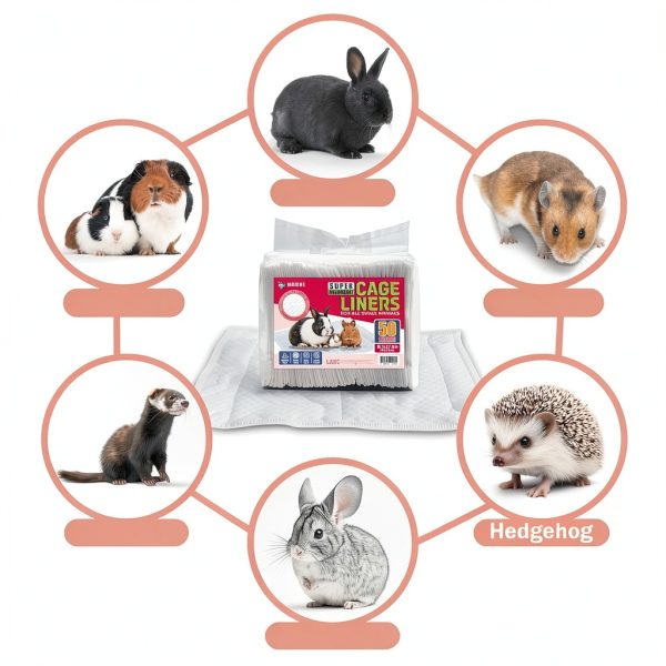 HASHI Bird Cage Liners 5 Layer Protection White-7