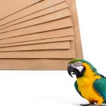 Dnoifne Bird Cage Sandpaper Liner Natural Sea Sand Easy-0