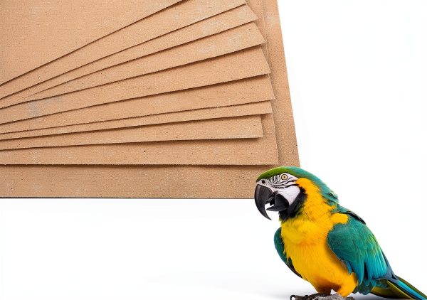 Dnoifne Bird Cage Sandpaper Liner Natural Sea Sand Easy-0