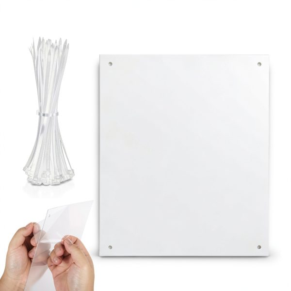 YUXin Rabbit Splash Guard Clear PVC Cage Liner Pet Supplies-1