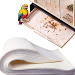 Lesimnky Bird Cage Liners Non-Woven Fabric Absorbent-0