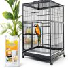 Pompet Bird Cage Liners White Super Absorbent Easy Clean-7