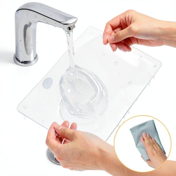 YUXin Rabbit Splash Guard Clear PVC Cage Liner Pet Supplies-4