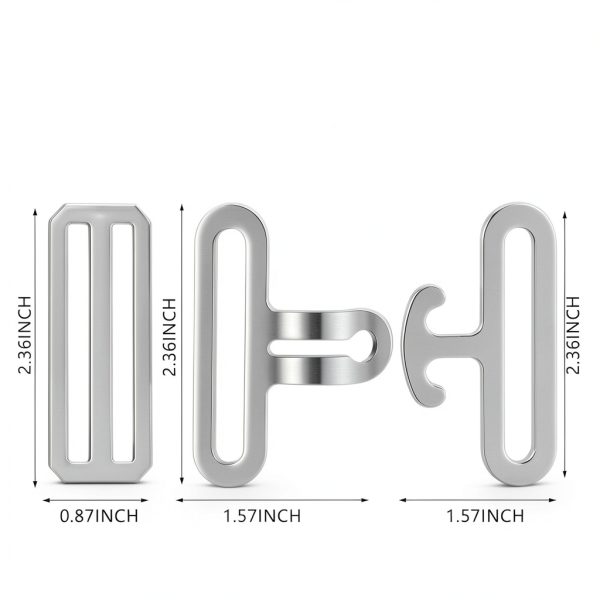 Yaocom Horse Blanket Surcingle Replacement Set Alloy Metal-1