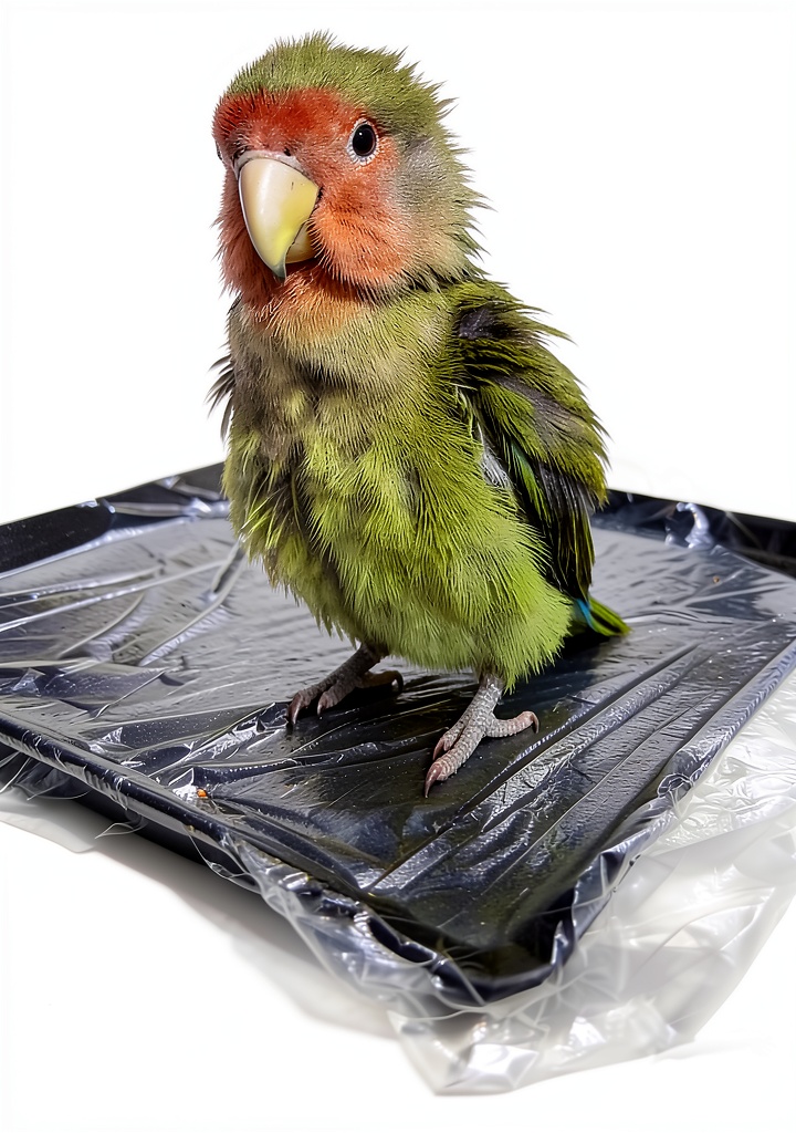 PRFOKEY bird cage liners laid out on a clean surface