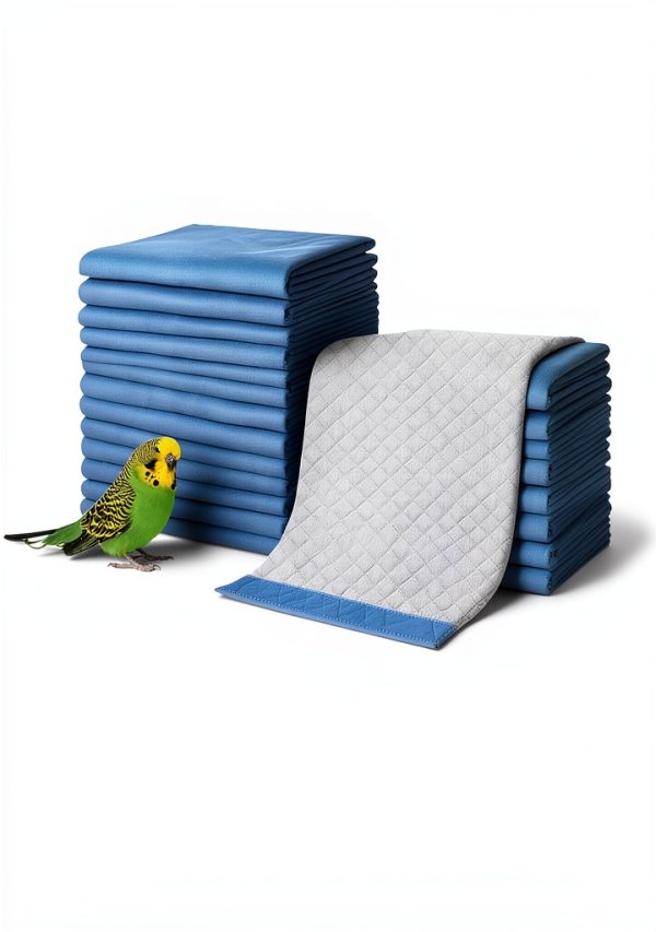 Niwaes Bird Cage Liners Non-Woven Fabric Super Absorbent-5