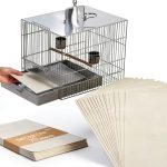 ZYF Cage Liner Bird Cage Mat Non-Woven Fabric 70 Sheets-0