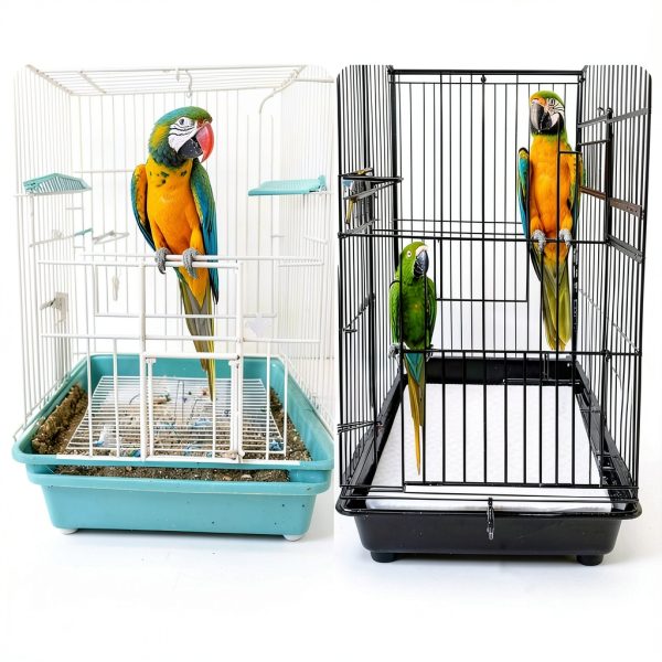 Pompet Bird Cage Liners White Super Absorbent Easy Clean-1