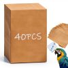 Birheatry Gravel Paper Bird Cage Litter Grit Sheets-0