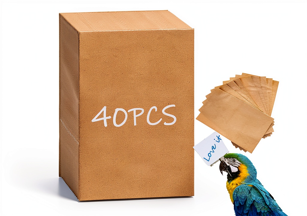 Birheatry Gravel Paper sheets in bird cage