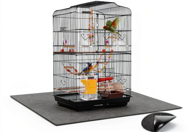 Wibeelee Bird Cage Liner Premium Wool Felt Non Slip Mat-0