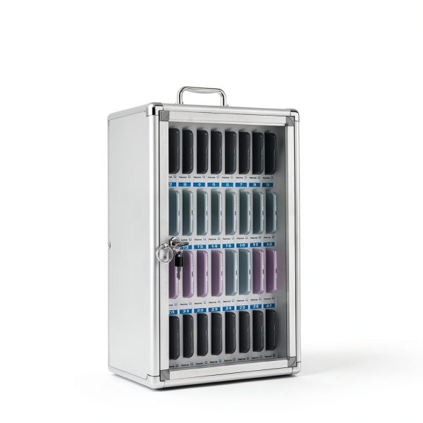 Cell Phone Storage Cabinet Wmpusll Lockable Wall-1