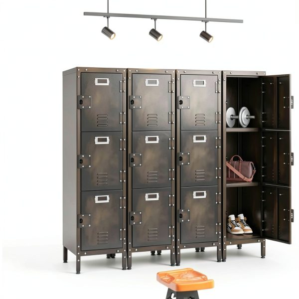 Steel Storage Locker LISSIMO Retro Floor‑Mount-1