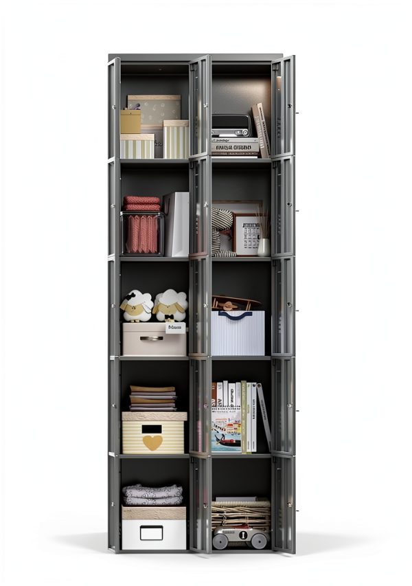 METAN 15 Door Light Grey Metal Locker for Home Office-6