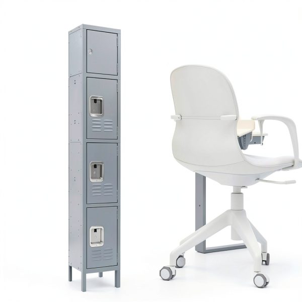 Metal Locker AQY 3 Door Steel Storage for Gym-5