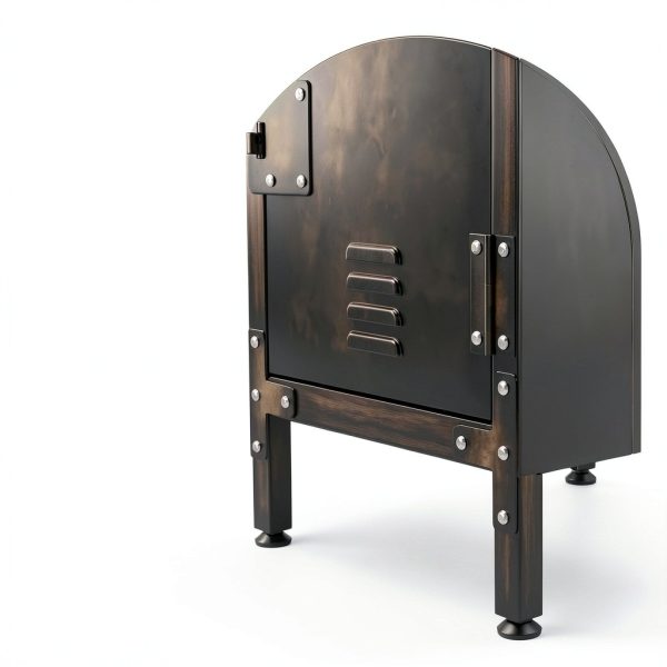 Steel Storage Locker LISSIMO Retro Floor‑Mount-5