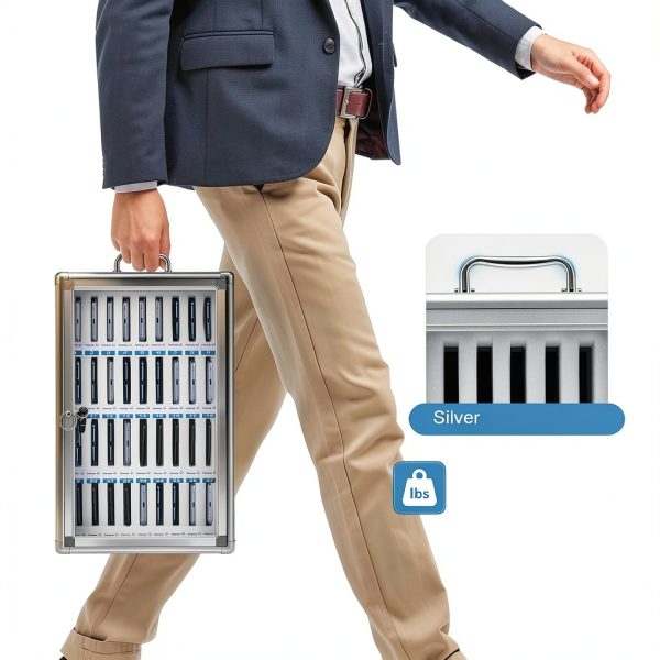 Cell Phone Storage Cabinet Wmpusll Lockable Wall-3