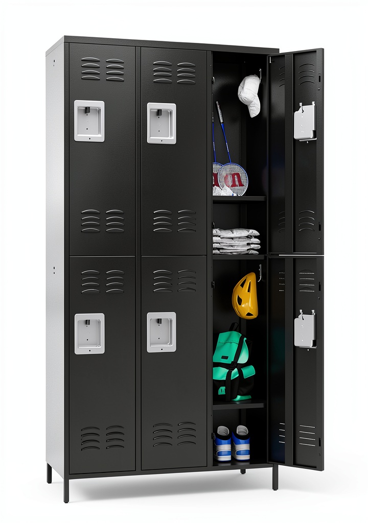 Installing Metal Locker Fesbos 6 Door <a href=