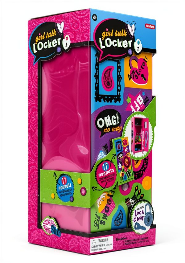 Schylling Metal Locker Kids Durable Steel Storage-1