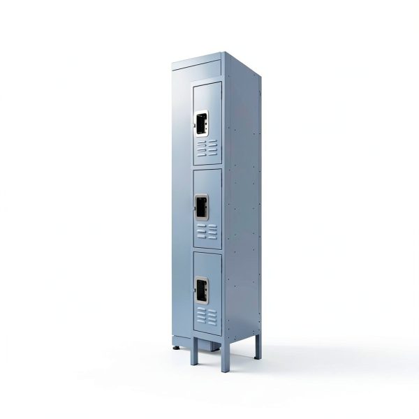 Metal Locker AQY 3 Door Steel Storage for Gym-1