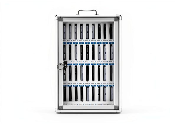 Cell Phone Storage Cabinet Wmpusll Lockable Wall-5