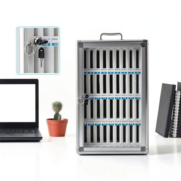 Cell Phone Storage Cabinet Wmpusll Lockable Wall-4