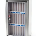 Phone Storage Locker Generic Silver Aluminum Security Lock-0