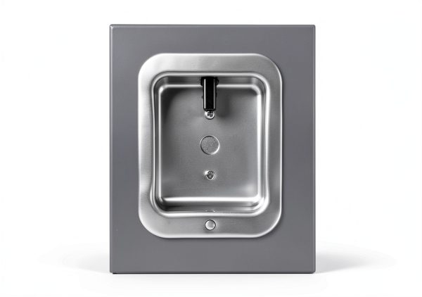 Metal Locker Cabinet Yukimo 6 Door Grey Lockable Doors-3