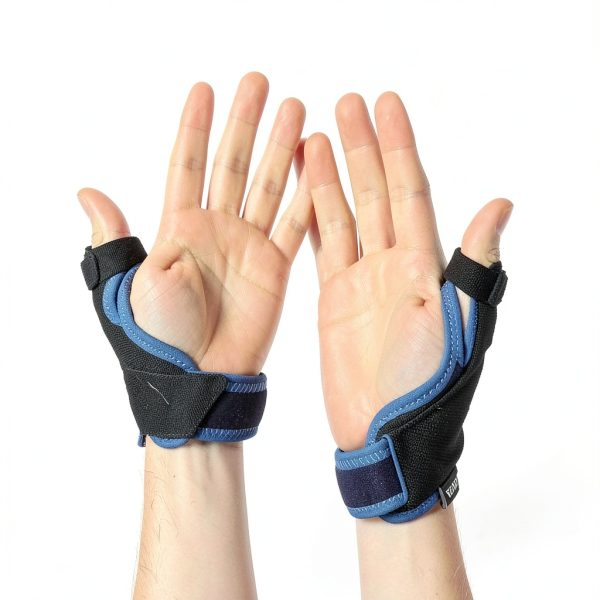 Velpeau Thumb Brace Aluminum Support for Adults Unisex Adjustable-5