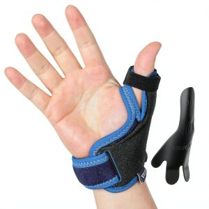 Velpeau Thumb Brace Aluminum Support for Adults Unisex Adjustable-0