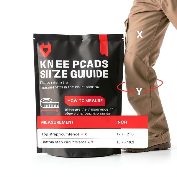 Knee Pads NoCry Work for Men with Ankle Support Gel Cushion-4
