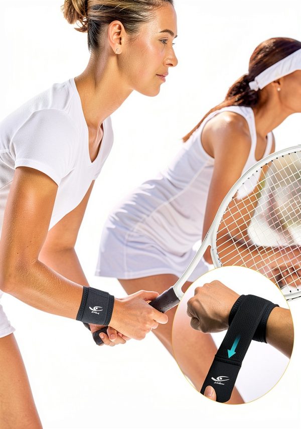 Wrist Compression Strap HiRui 2-Pack Adjustable Brace for Relief-2
