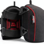 NoCry Flooring Knee Pads for Men with Extra-Wide Gel & Thick Foam Cushion — Floor-Safe Anti-Slip Leather Kneepads for Construction Work with Reinforced Adjustable Straps and Military-Grade Rivets-0