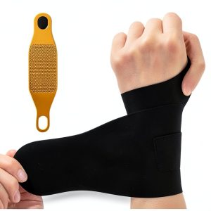 Adjustable Wrist Brace DR.SPRING Large Gray with Breathable Fabric-0